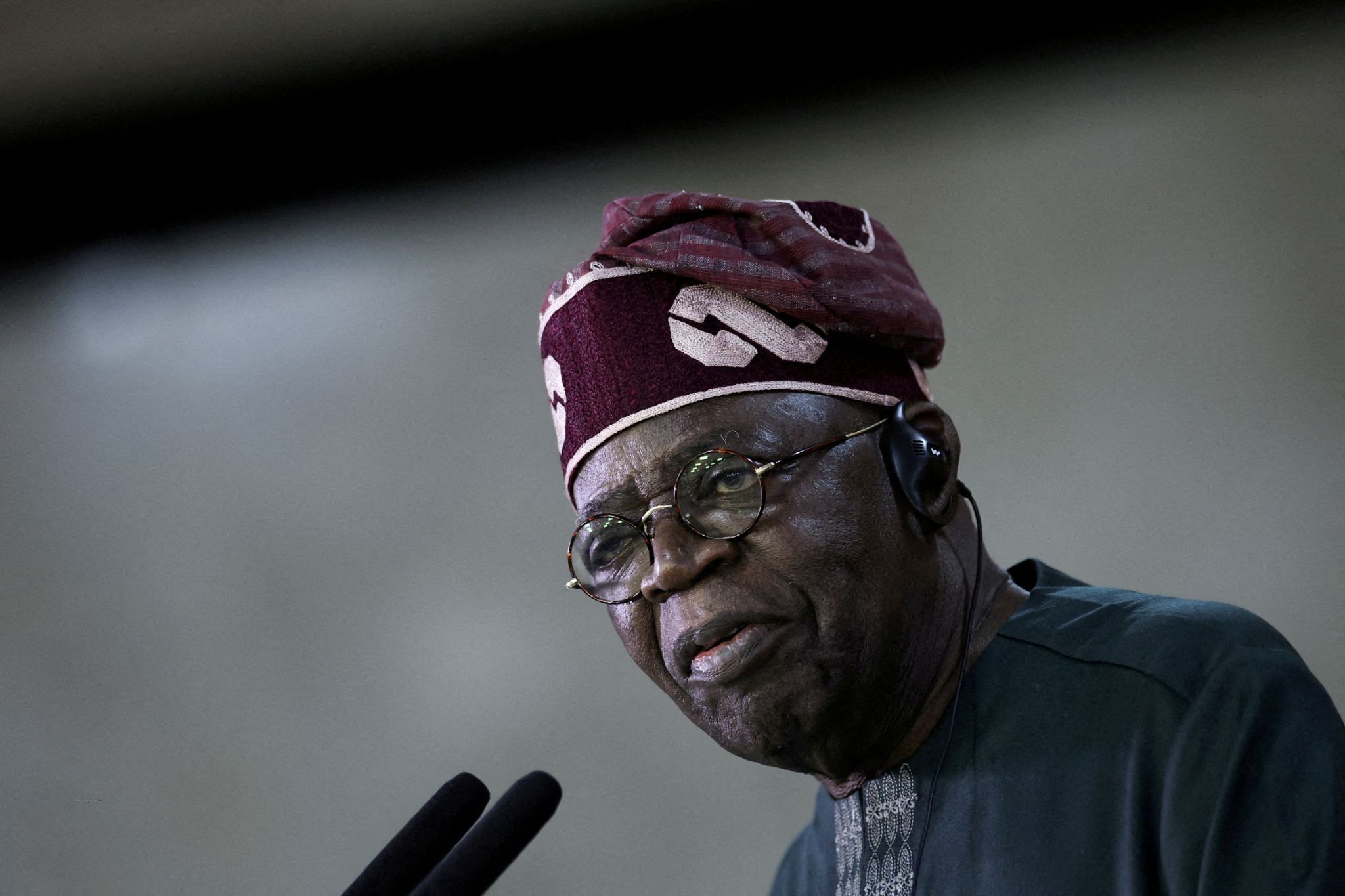 Nigerian President Bola Tinubu. 