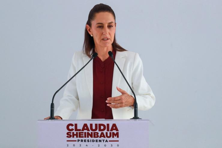 Mexican President Claudia Sheinbaum