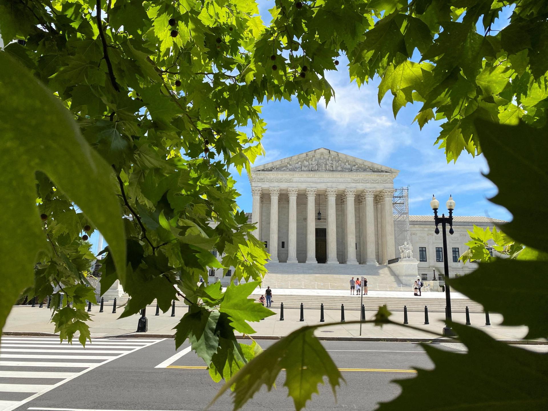 A general view of the U.S. Supreme Court building in Washington, D.C., on June 1, 2024.