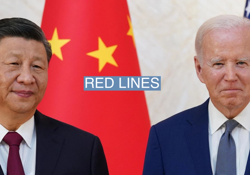 U.S. President Joe Biden meets with Chinese President Xi Jinping on the sidelines of the G20 leaders’ summit in Bali, Indonesia, November 14, 2022.