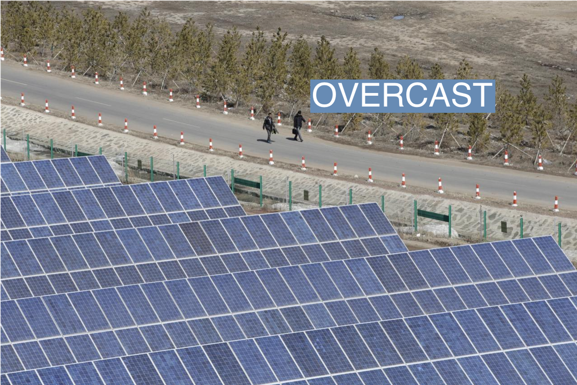 Solar panels in Hebei