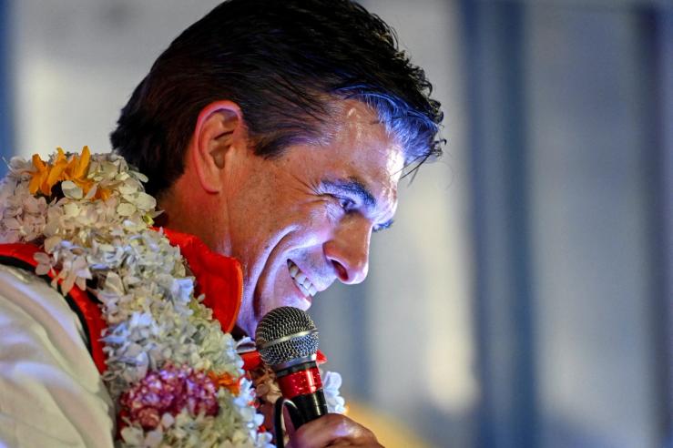 Bolivia’s new president La Paz.