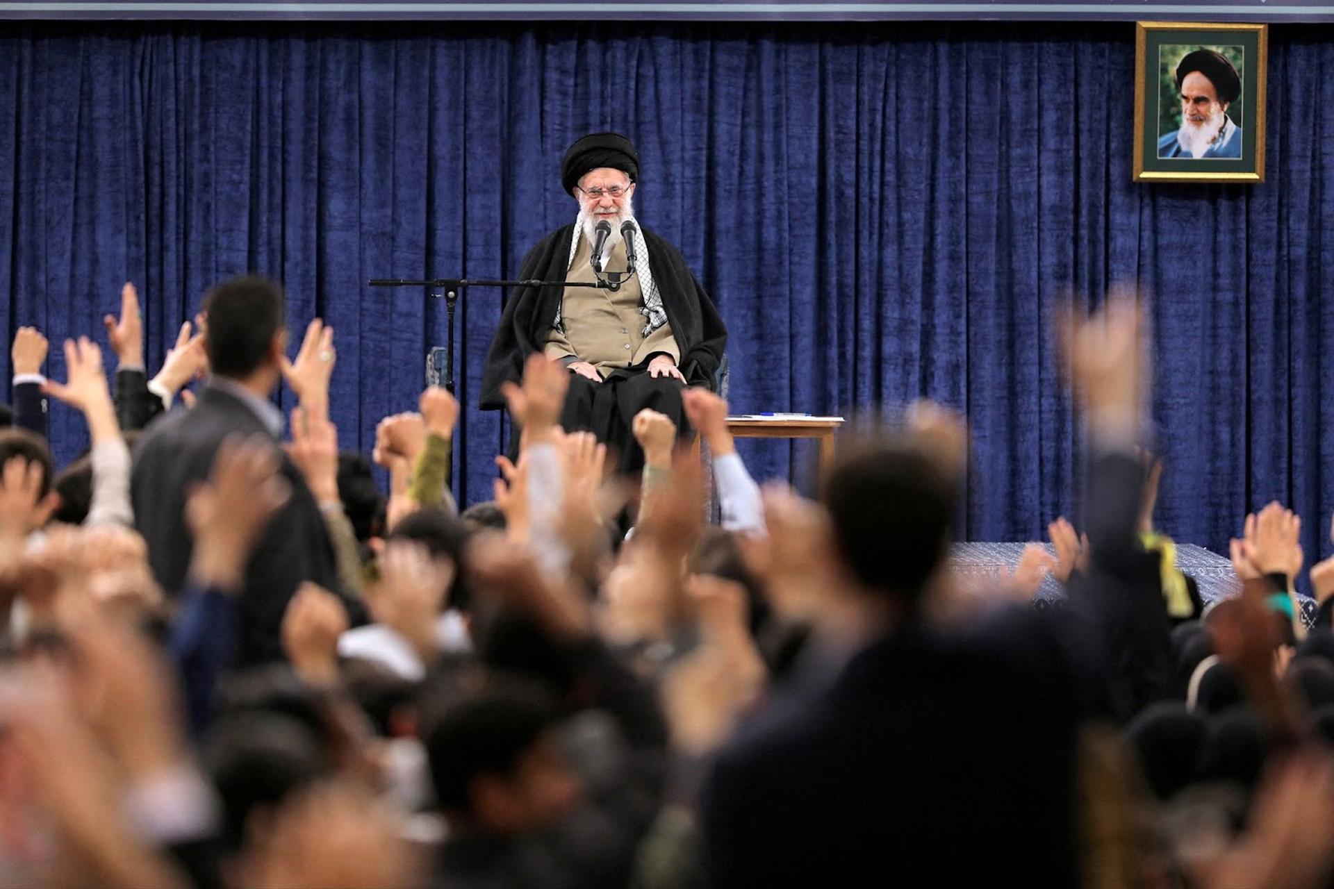 Iran Supreme Leader Ayatollah Ali Khamenei