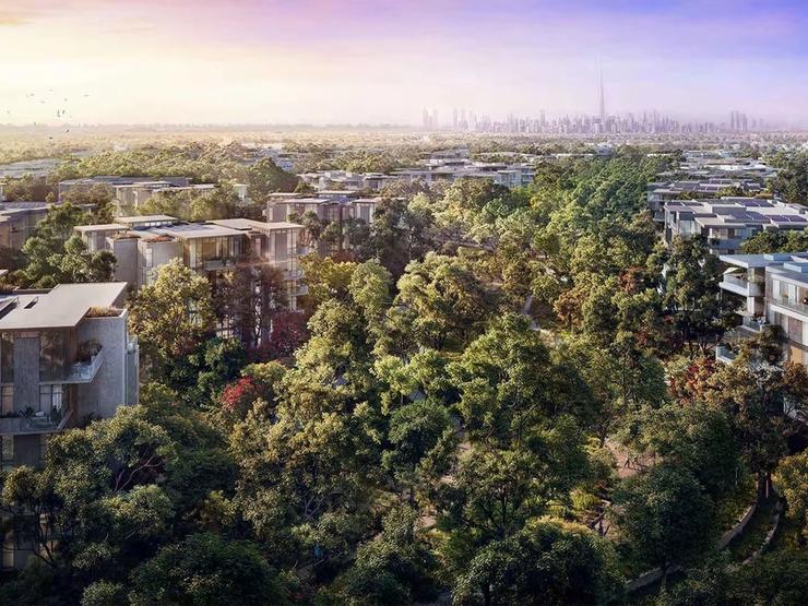 A rendering of MAF’s Ghaf Woods Mall.
