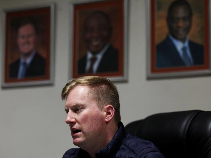Dean Macpherson, South Africa’s Minister of Public Works and Infrastructure.