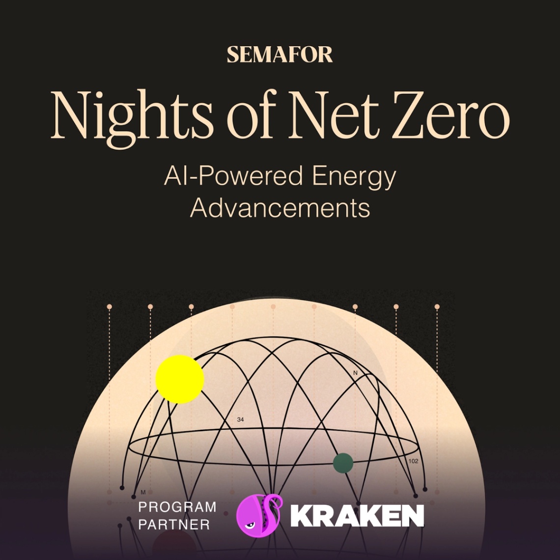 Night of Net Zero promotion poster.
