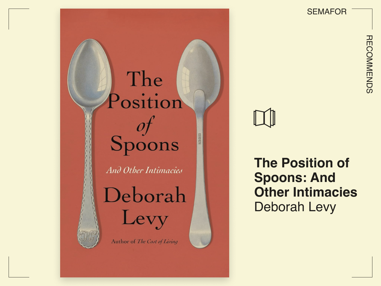 An illustration of Deborah Levy’s book. 