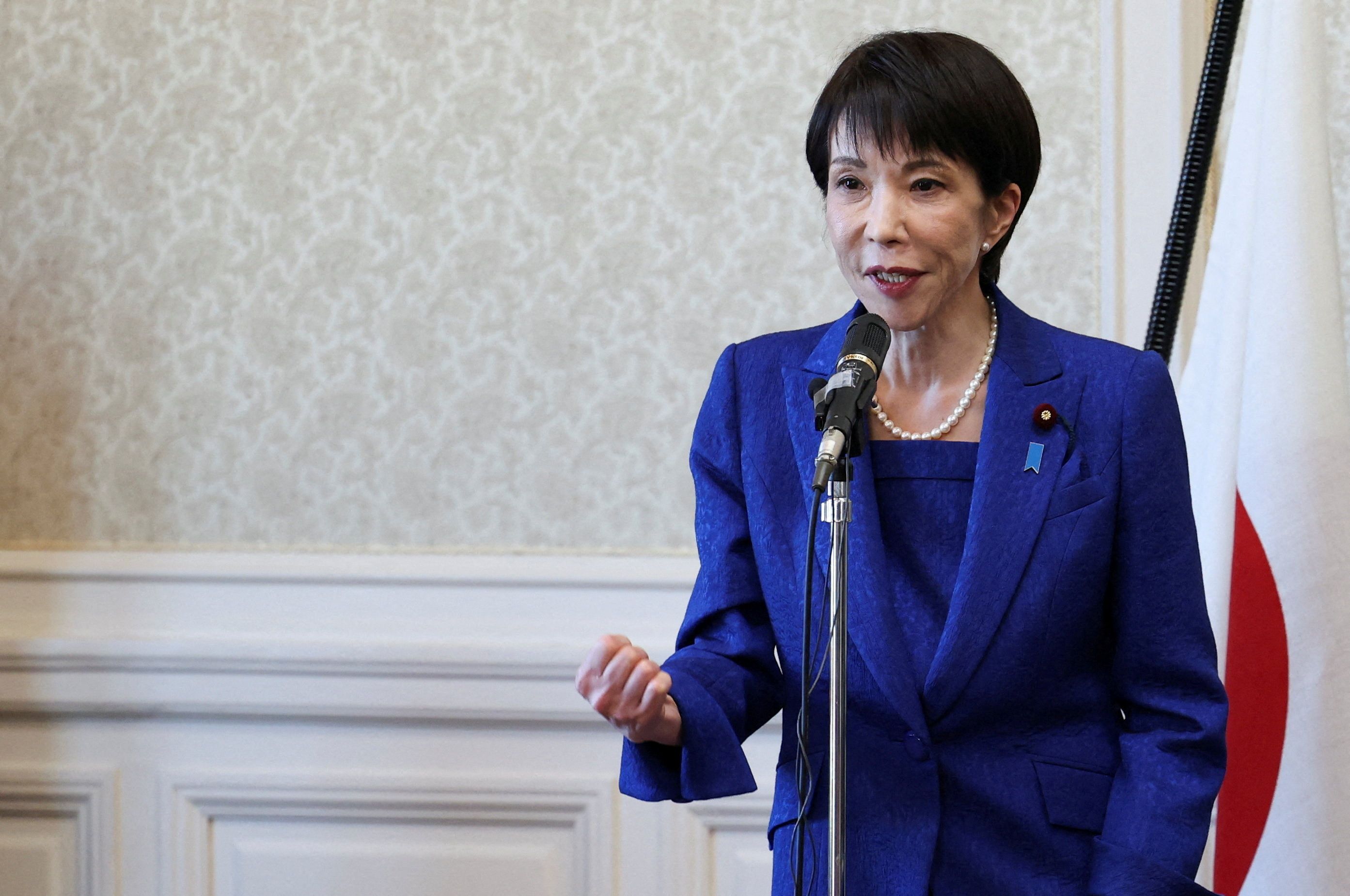 Japan’s Prime Minister and ruling Liberal Democratic Party (LDP) leader, Sanae Takaichi