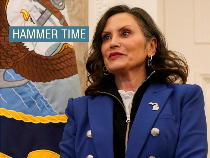 Gretchen Whitmer at the White House