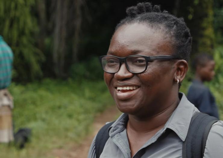 Nigerian ecologist Iroro Tanshi.