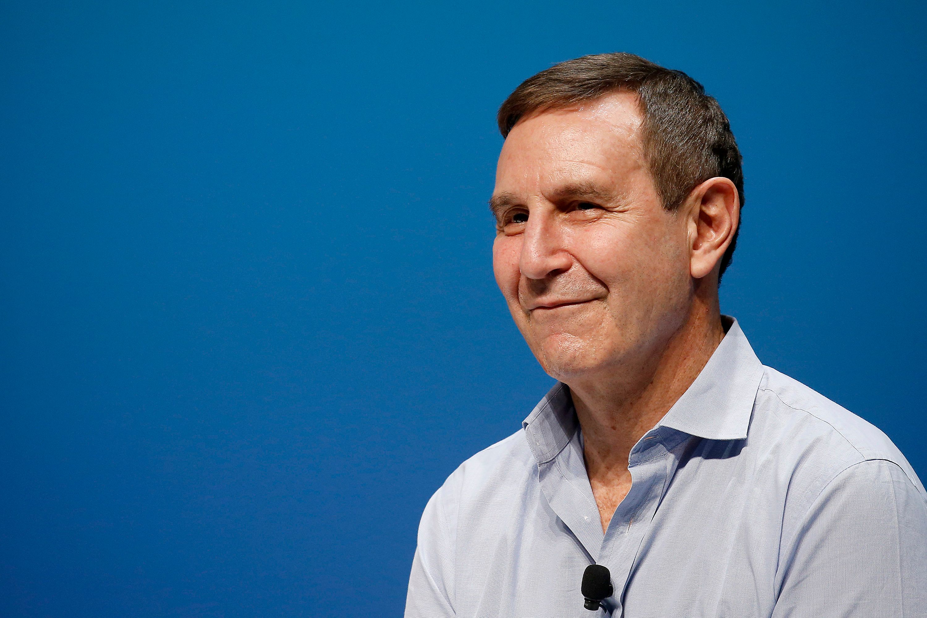 Richard Edelman speaks onstage during the Edelman session at the Cannes Lions Festival 2018.