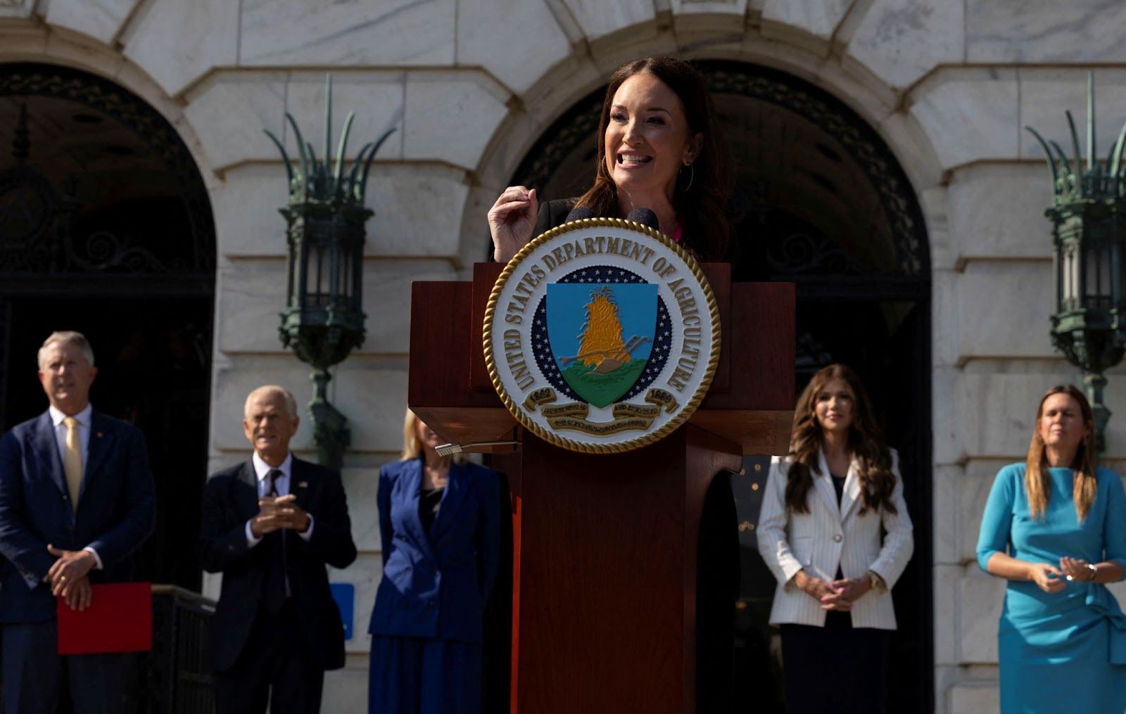 US Agriculture Secretary Brooke Rollins