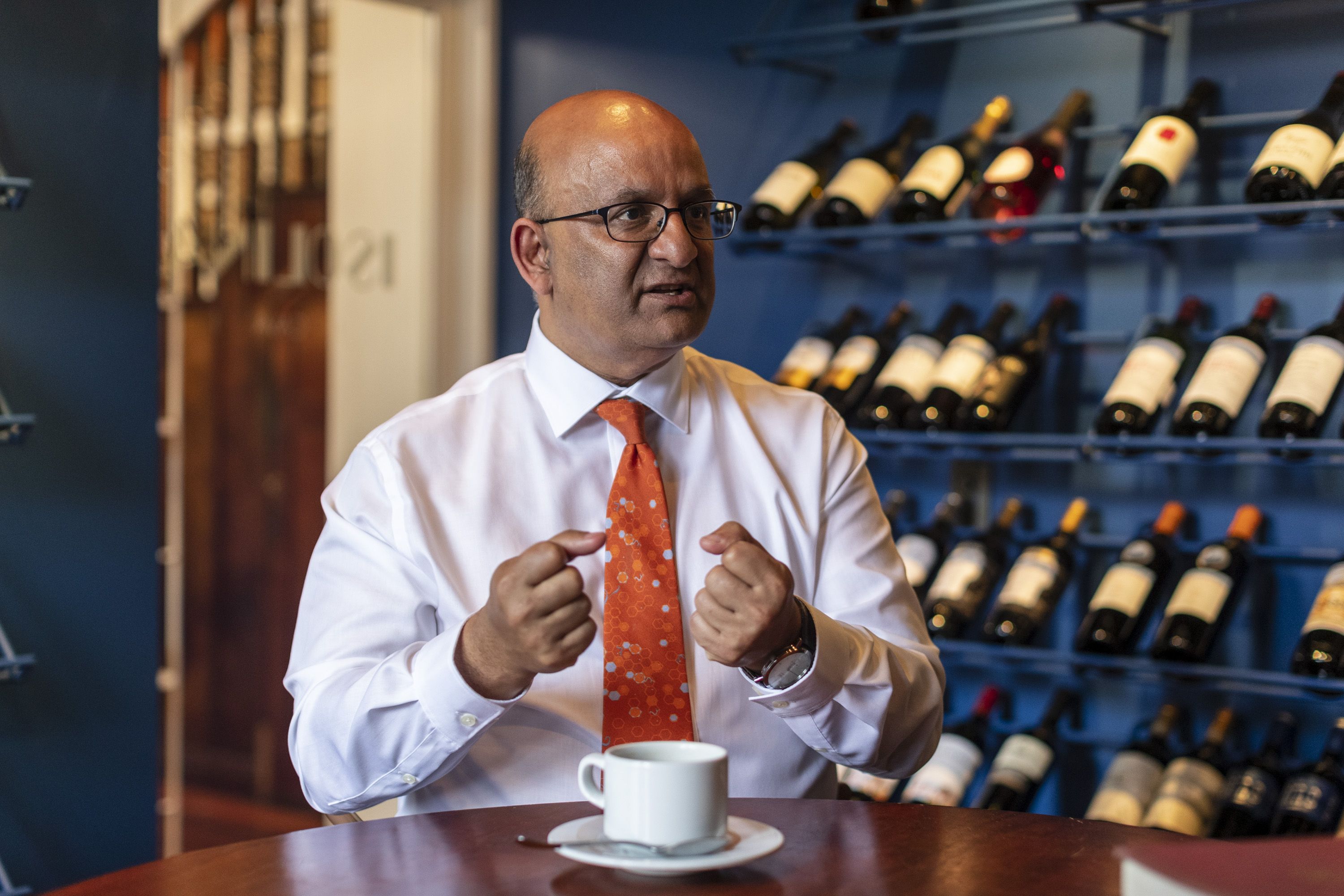 Nitin Nohria in 2019.