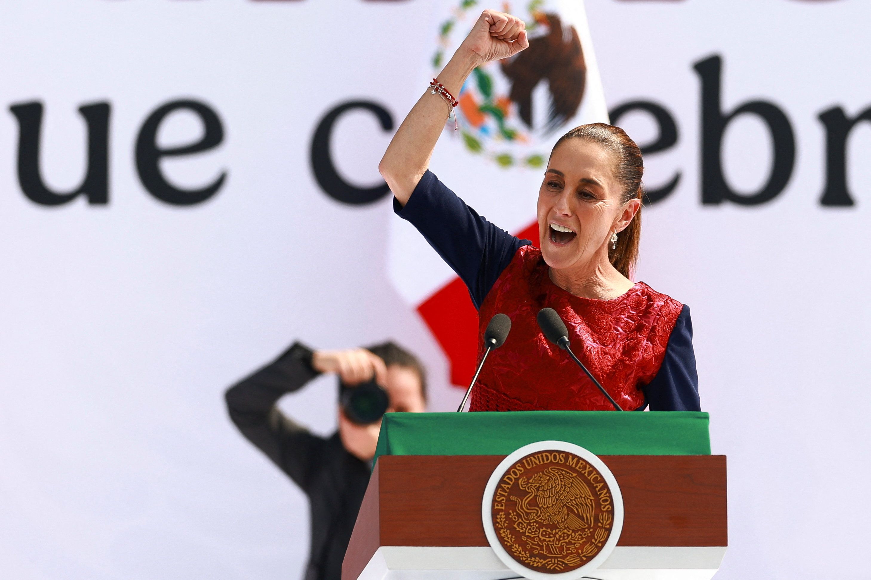 Mexico’s President Claudia Sheinbaum.