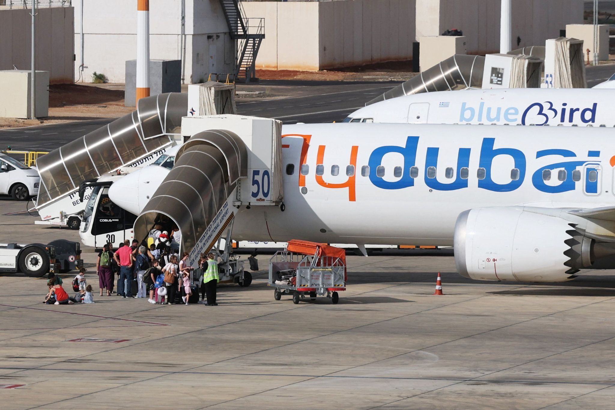 A FlyDubai aircraft. 