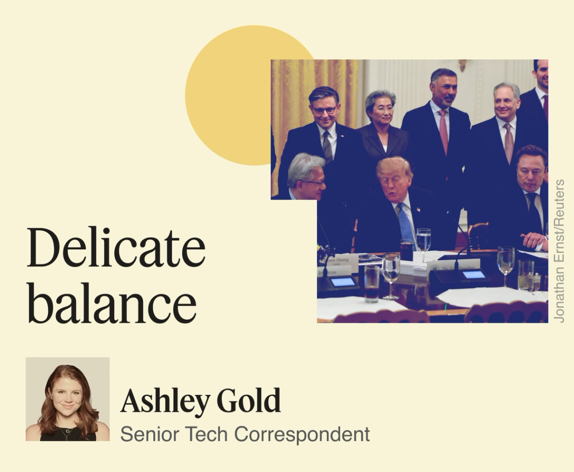 Delicate balance.