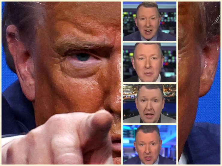 Photo collage of Trump and Marc Thiessen
