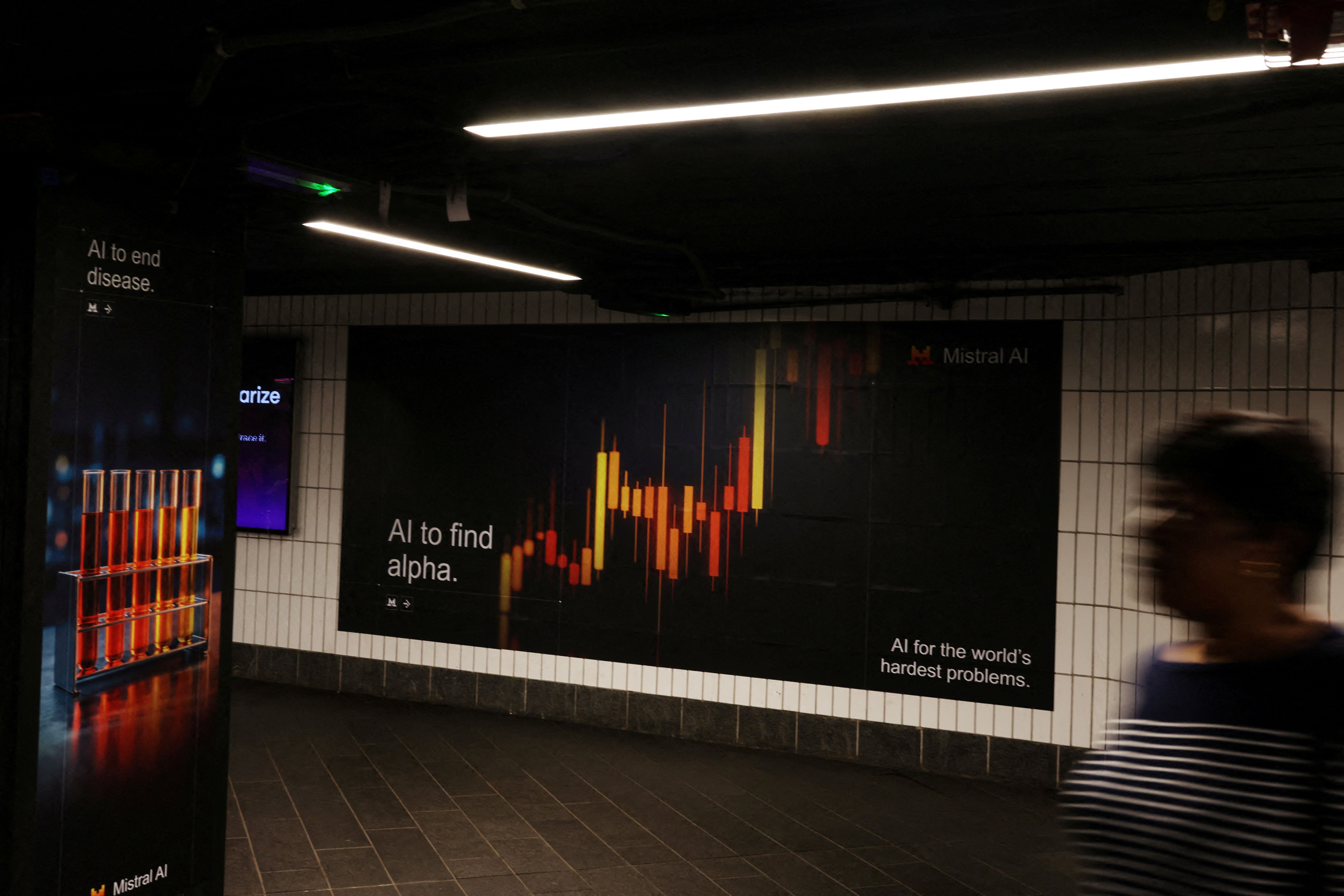 an AI sign 