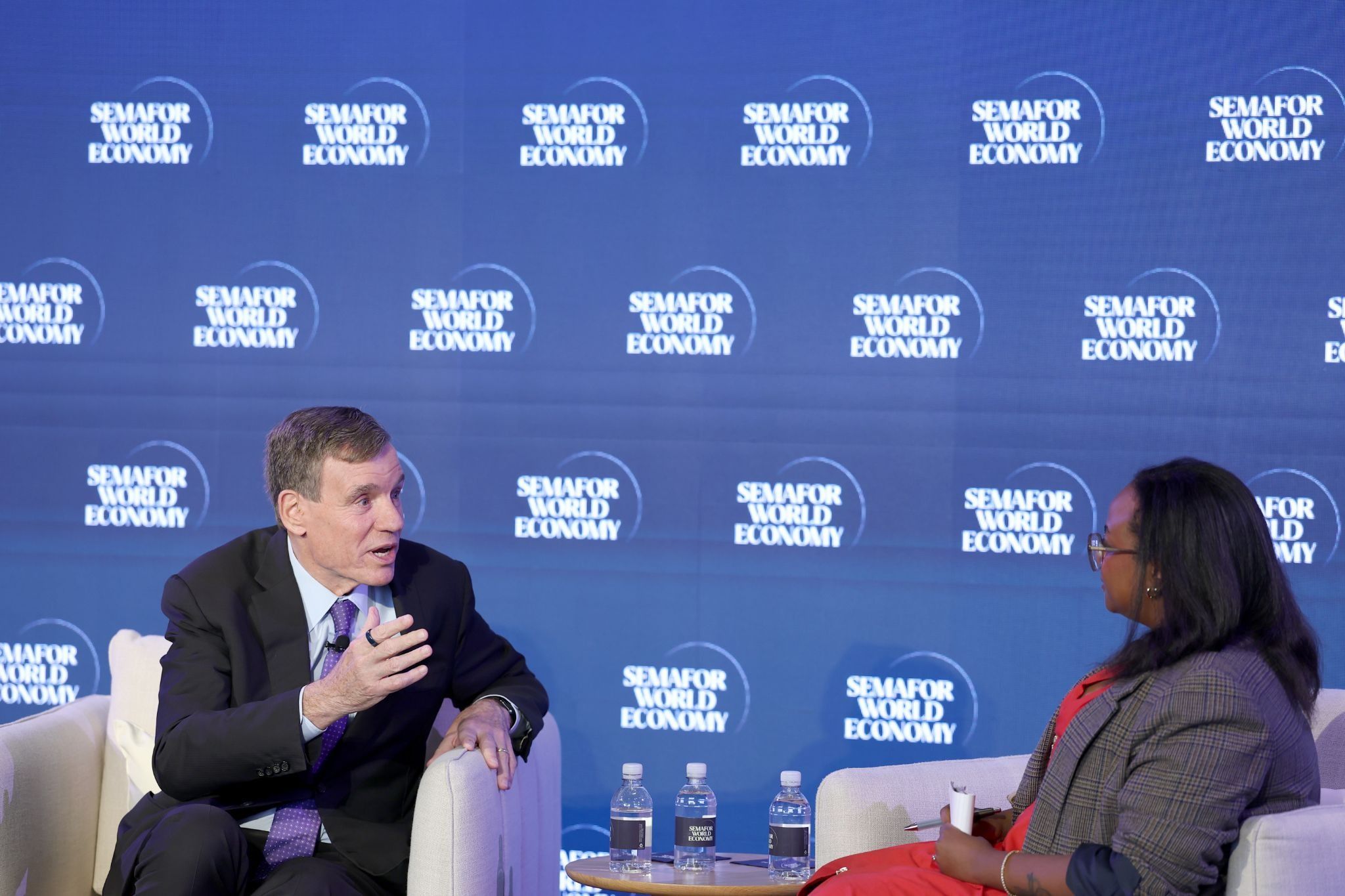 Sen. Mark Warner and Jerusalem Demsas