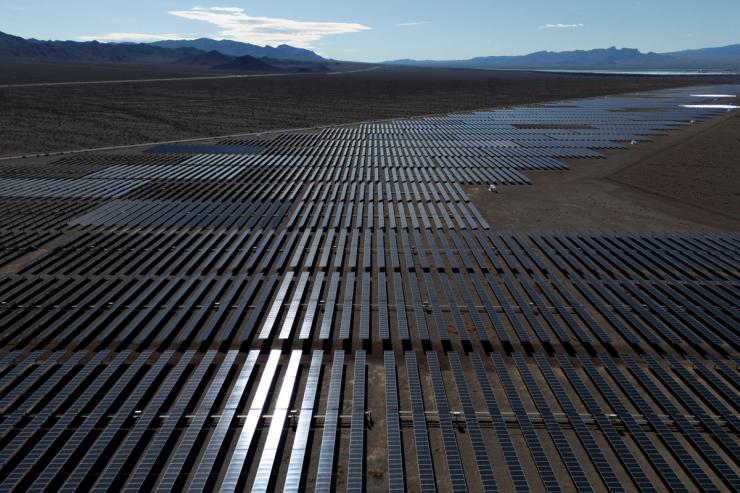 Solar facility in Colorado.