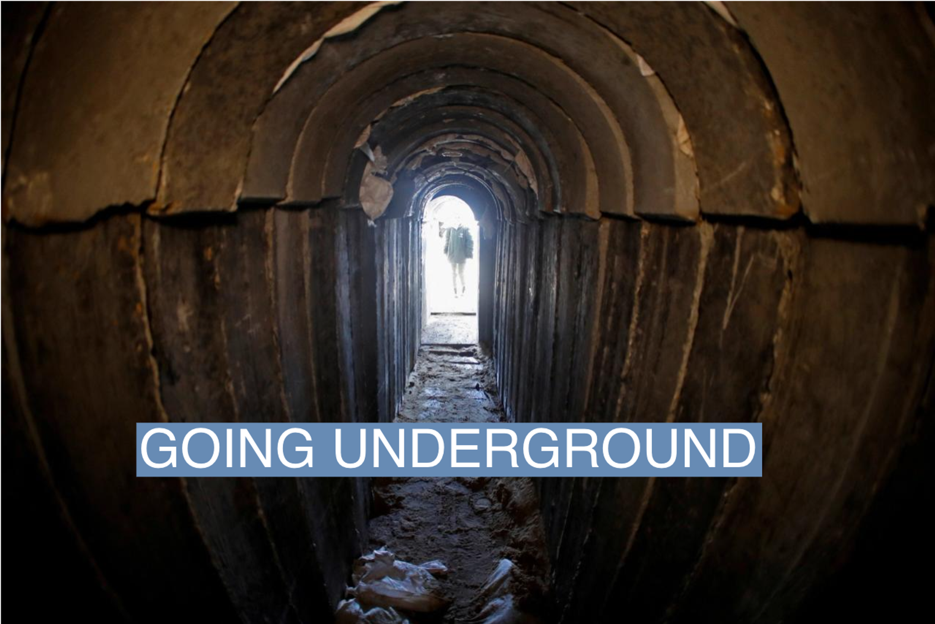 A general view shows the interiors of what the Israeli military say is a cross-border attack tunnel dug from Gaza to Israel, on the Israeli side of the Gaza Strip border near Kissufim January 18, 2018. 