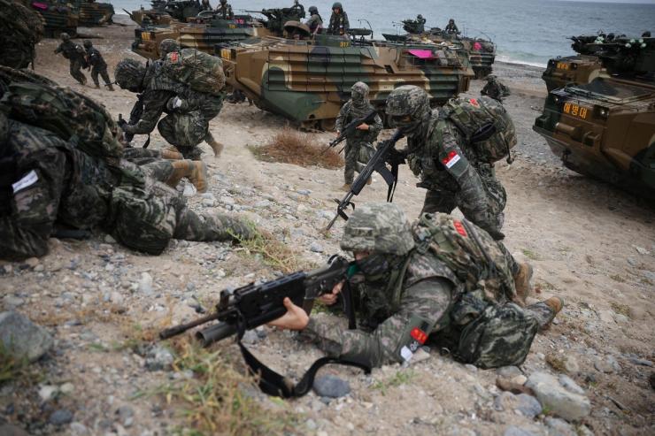 An earlier US-South Korean drill.