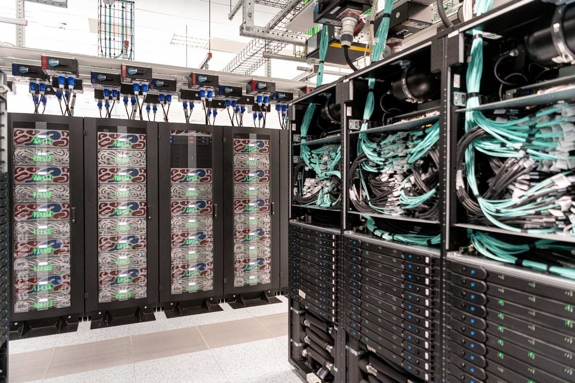 A data center. 