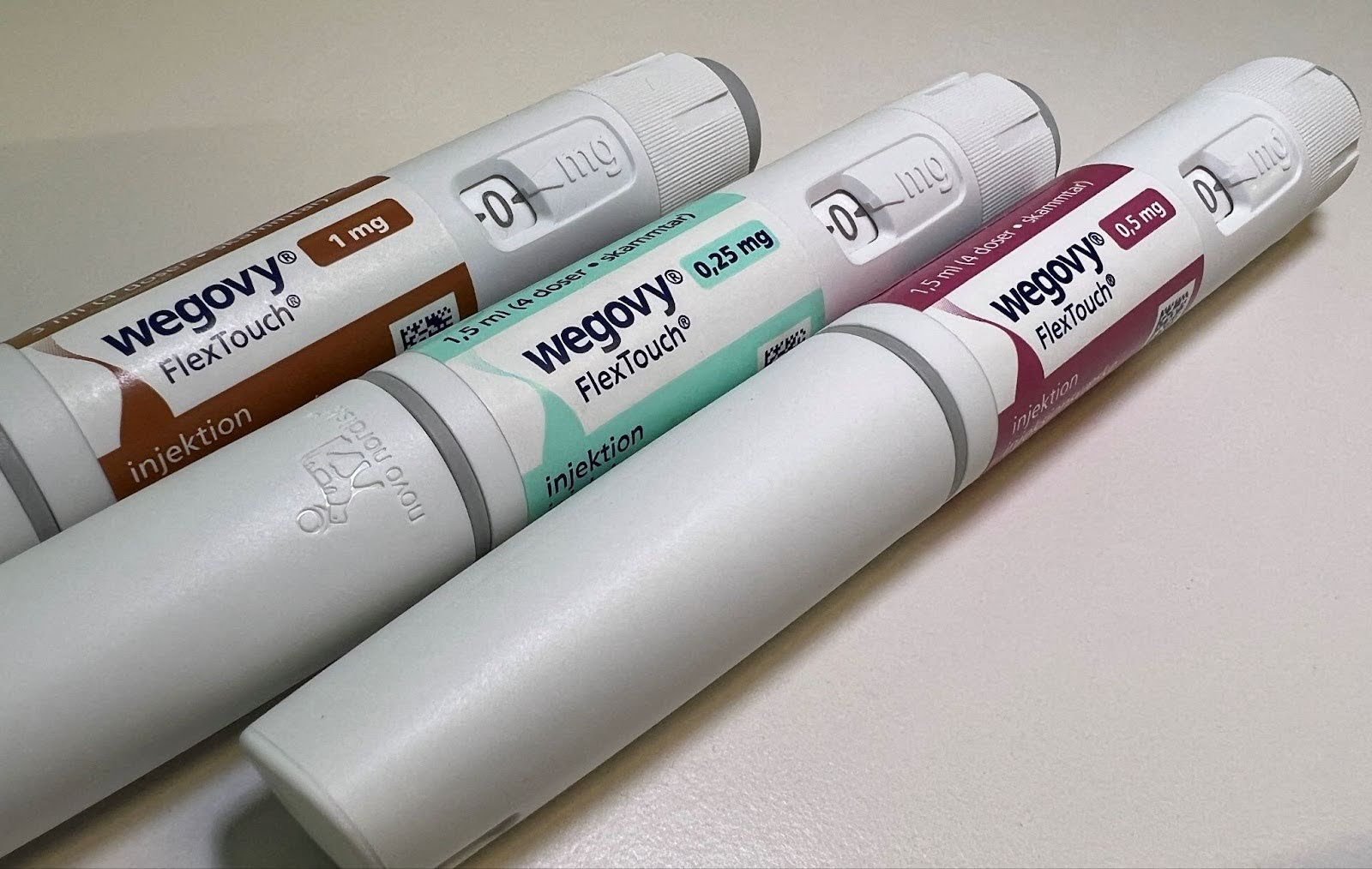 Wegovy applicator syringes. 
