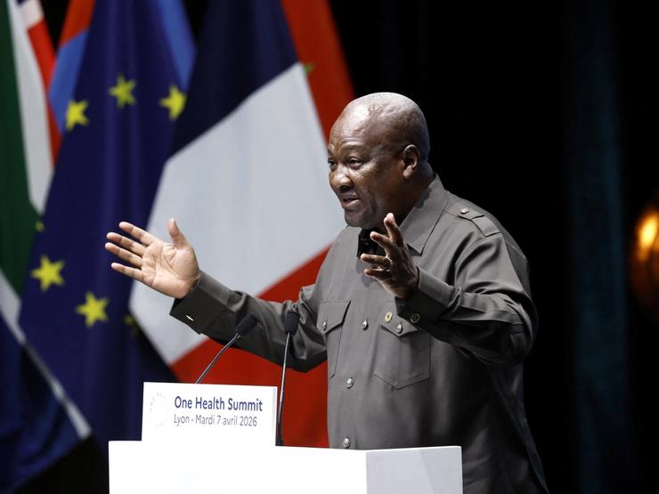 Ghana’s President John Dramani Mahama.