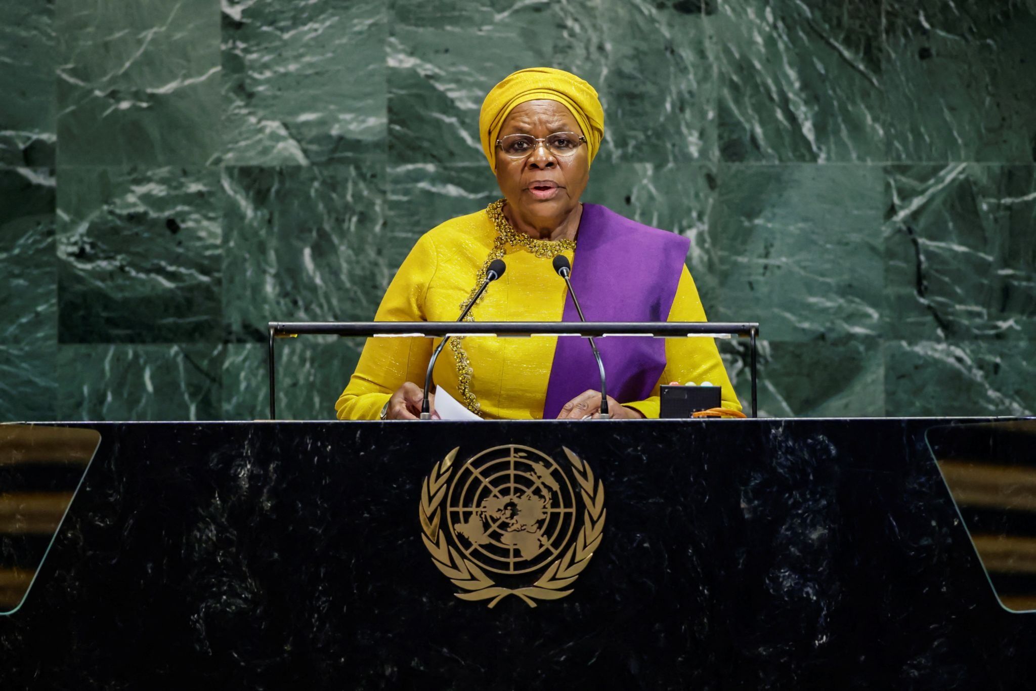 Namibia’s President Netumbo Nandi-Ndaitwah.