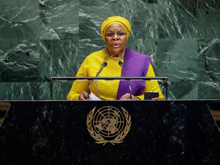 Namibia’s President Netumbo Nandi-Ndaitwah.
