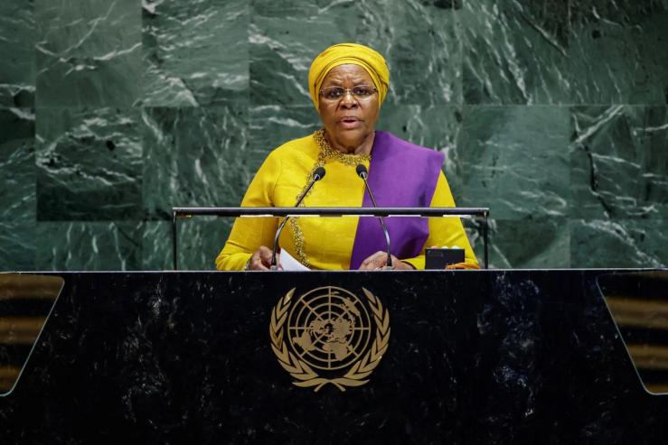 Namibia’s President Netumbo Nandi-Ndaitwah.
