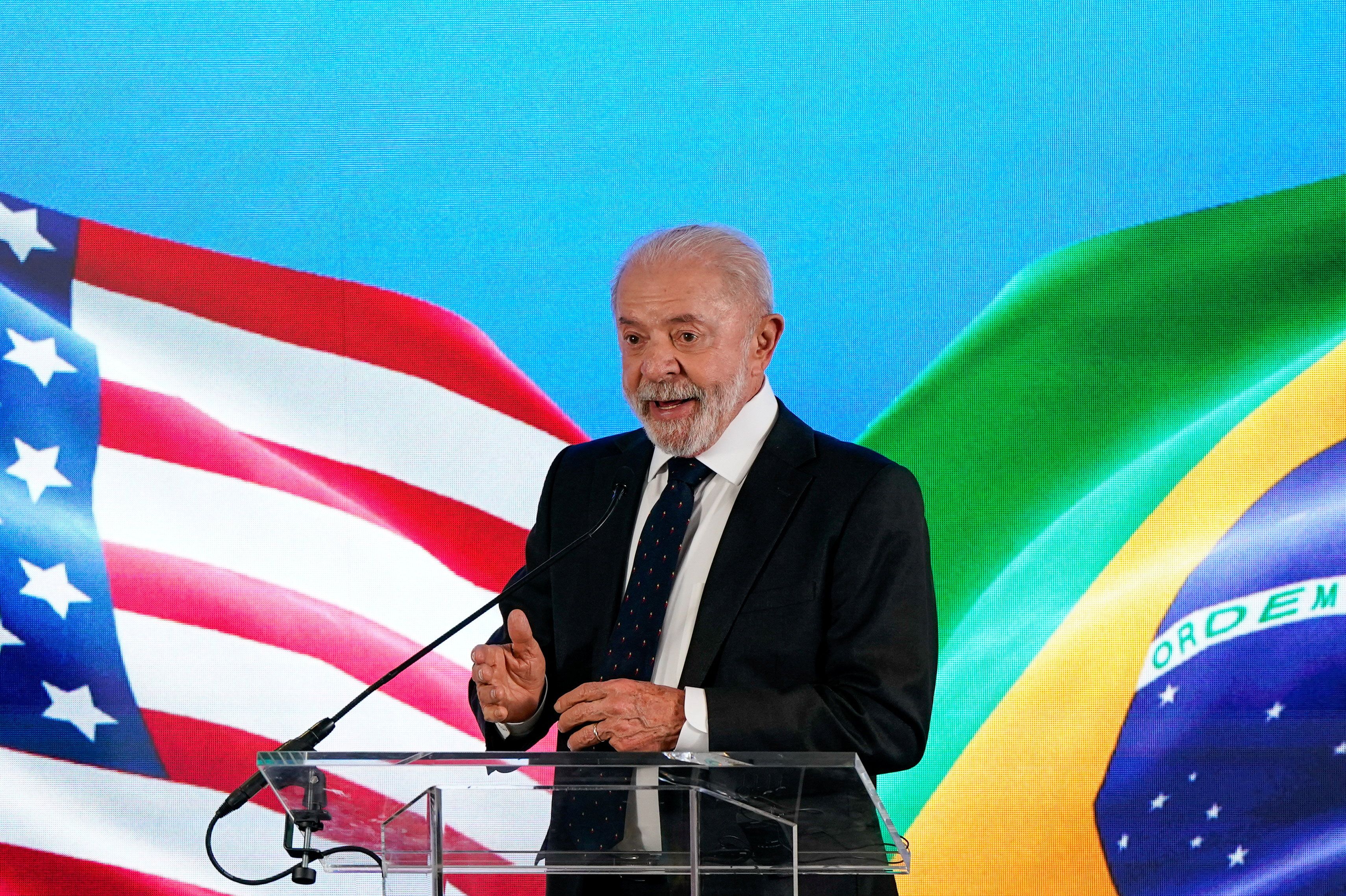 Brazilian President Luiz Inacio Lula da Silva. 