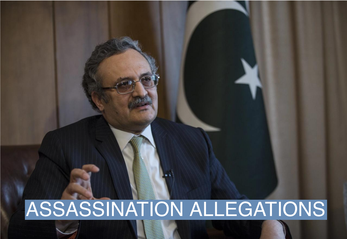 Ambassador of Pakistan to Turkey, Syrus Sajjad Qazi speaks during an exclusive interview in Ankara, Turkey on March 14, 2019