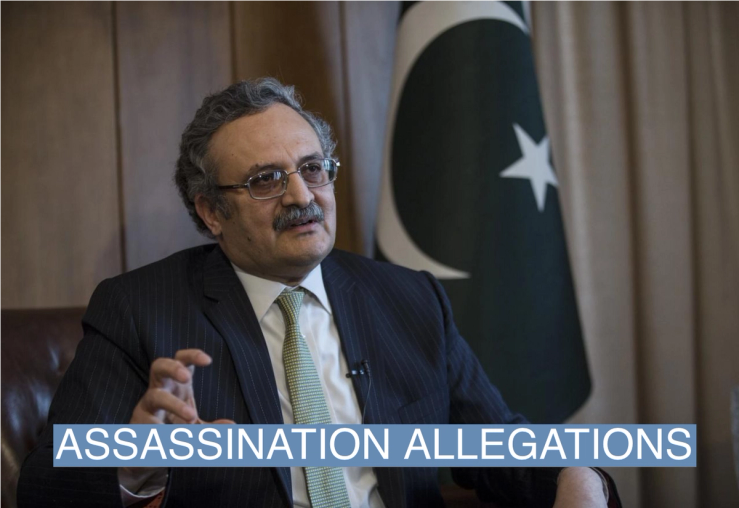 Ambassador of Pakistan to Turkey, Syrus Sajjad Qazi speaks during an exclusive interview in Ankara, Turkey on March 14, 2019