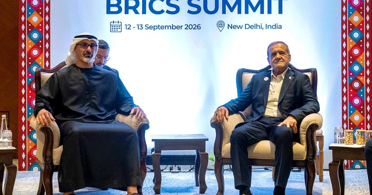 Iran and the UAE meet in New Delhi - Semafor