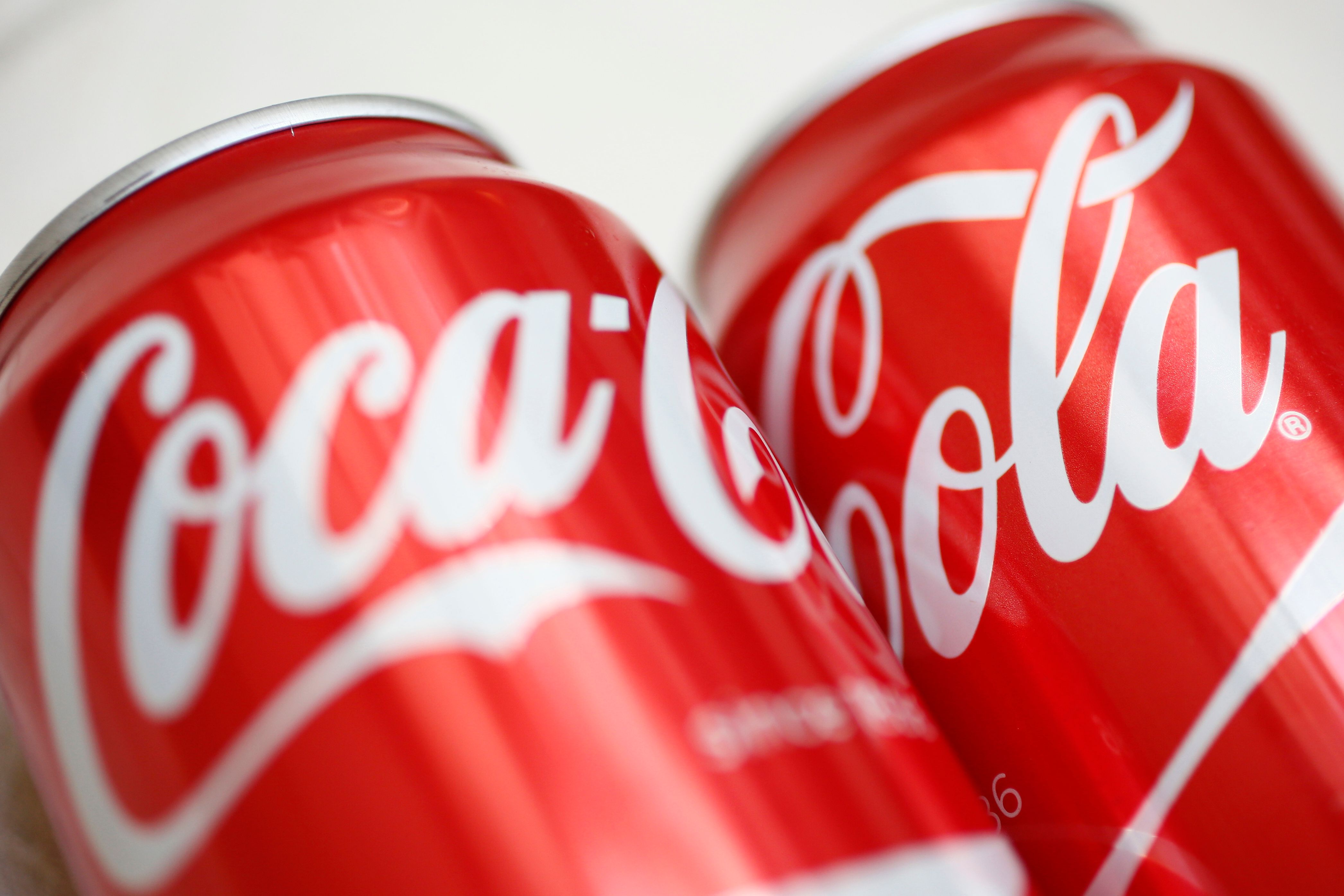 Coke cans