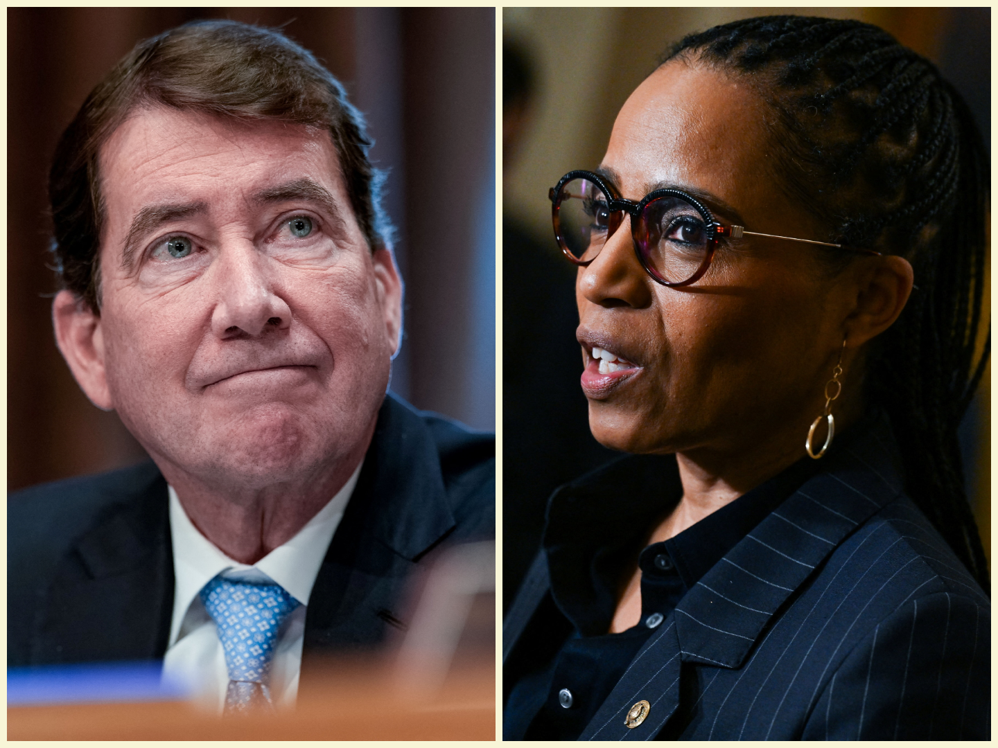 Bill Hagerty and Angela Alsobrooks 