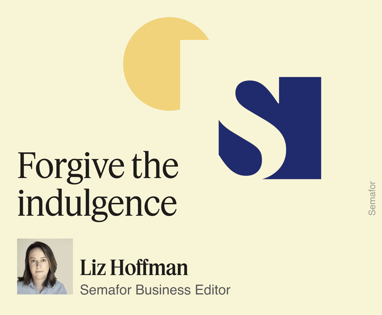 Forgive the indulgence.