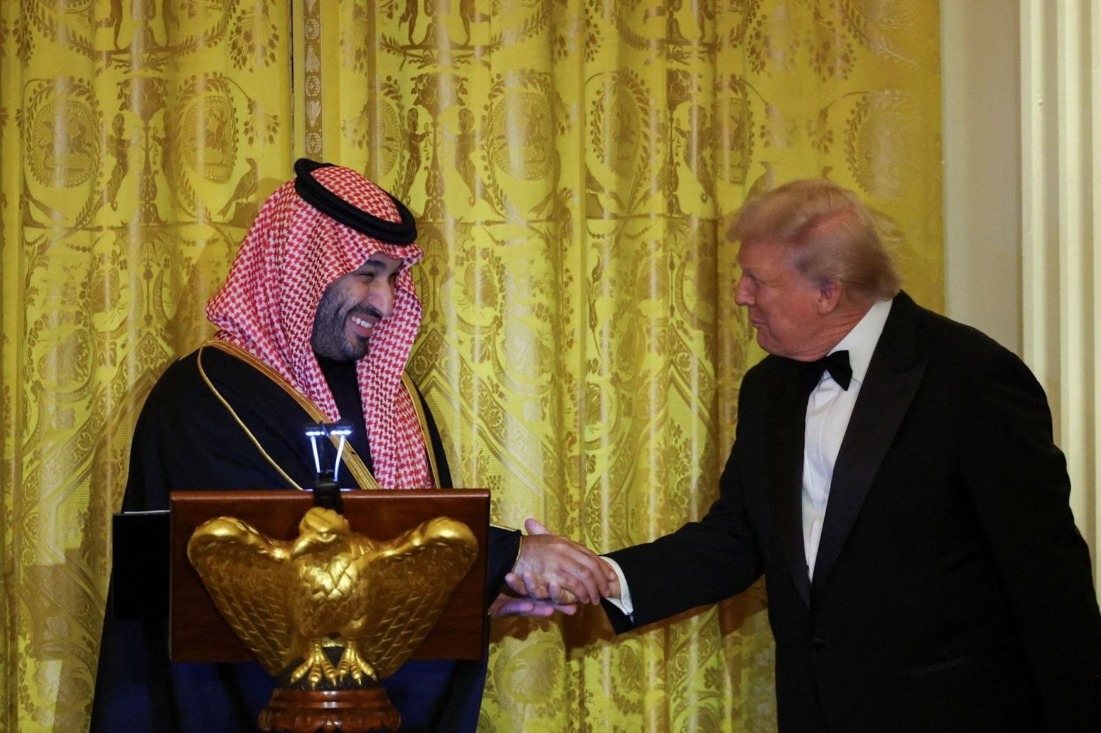 MBS and Trump.