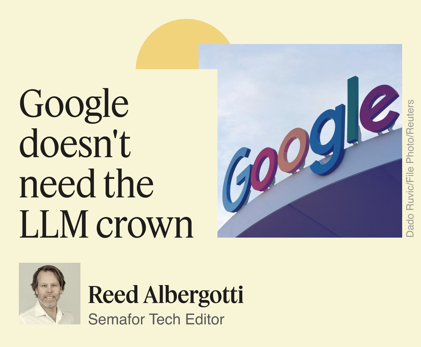 Google doesn’t need the LLM crown