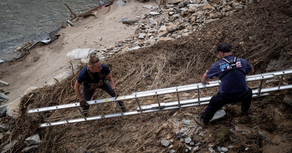 Helane Disaster Biden sends troops to aid Helene relief as disaster response becomes ...