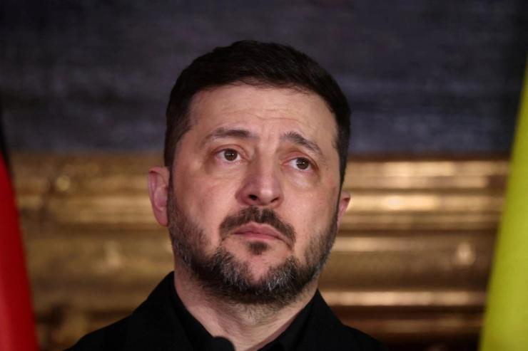 Voldymyr Zelenskyy.