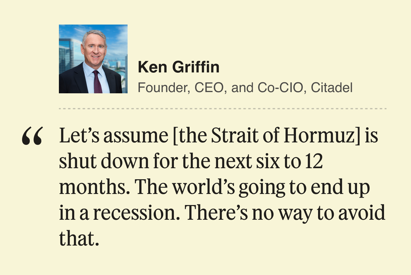Ken Griffin quote.