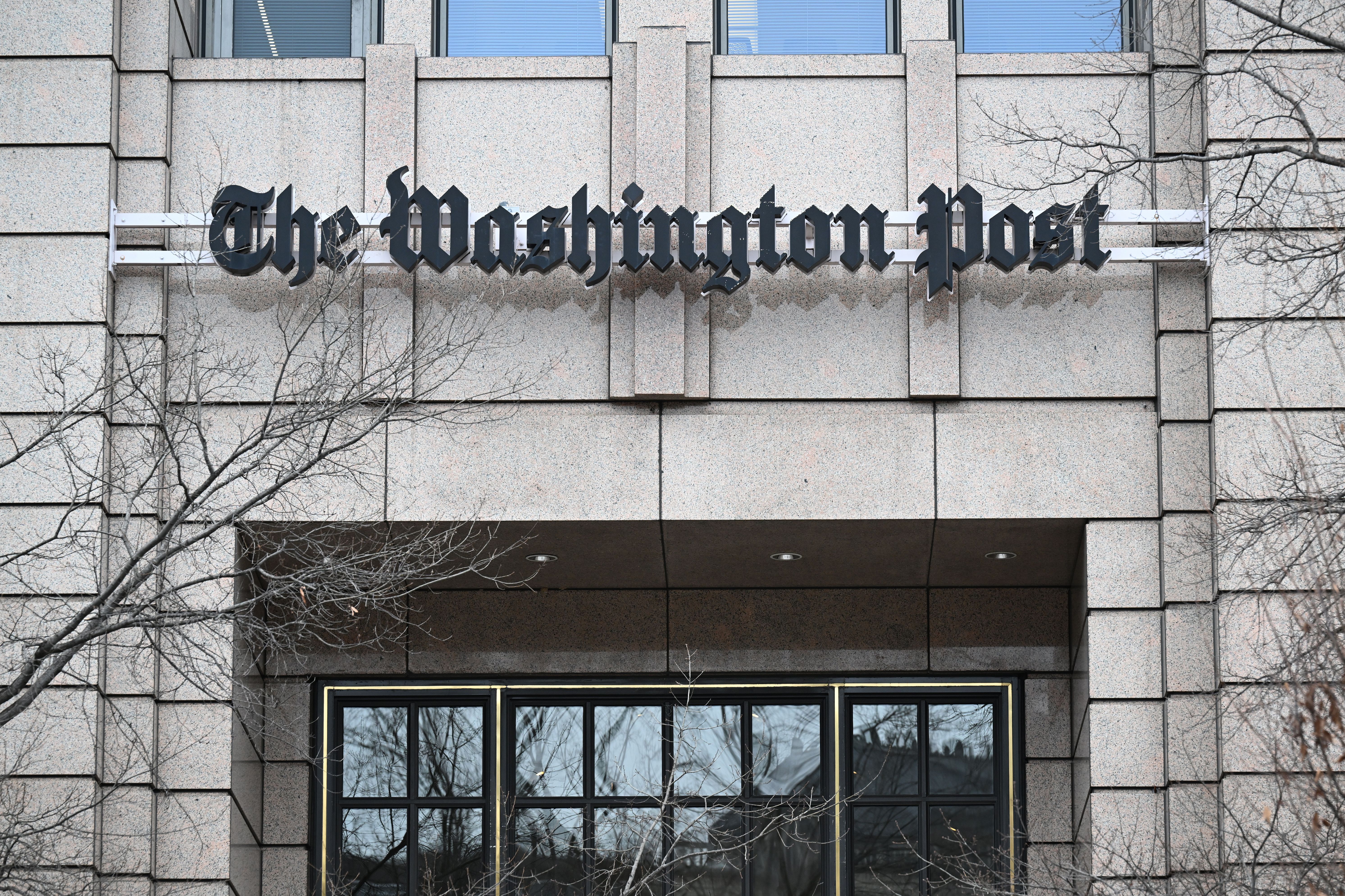 The Washington Post building in Washington DC.