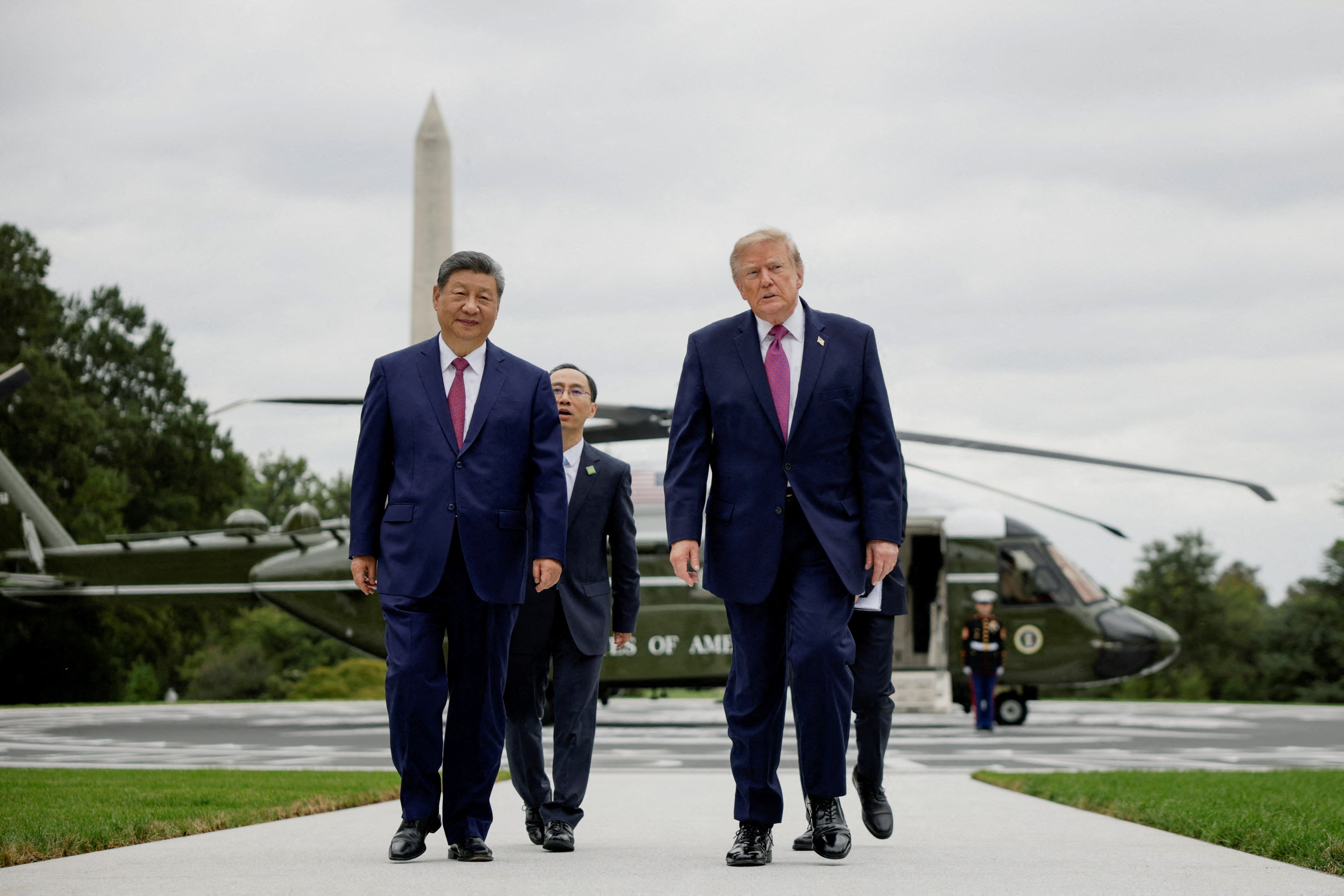 US President Donald Trump and Chinese leader Xi Jinping