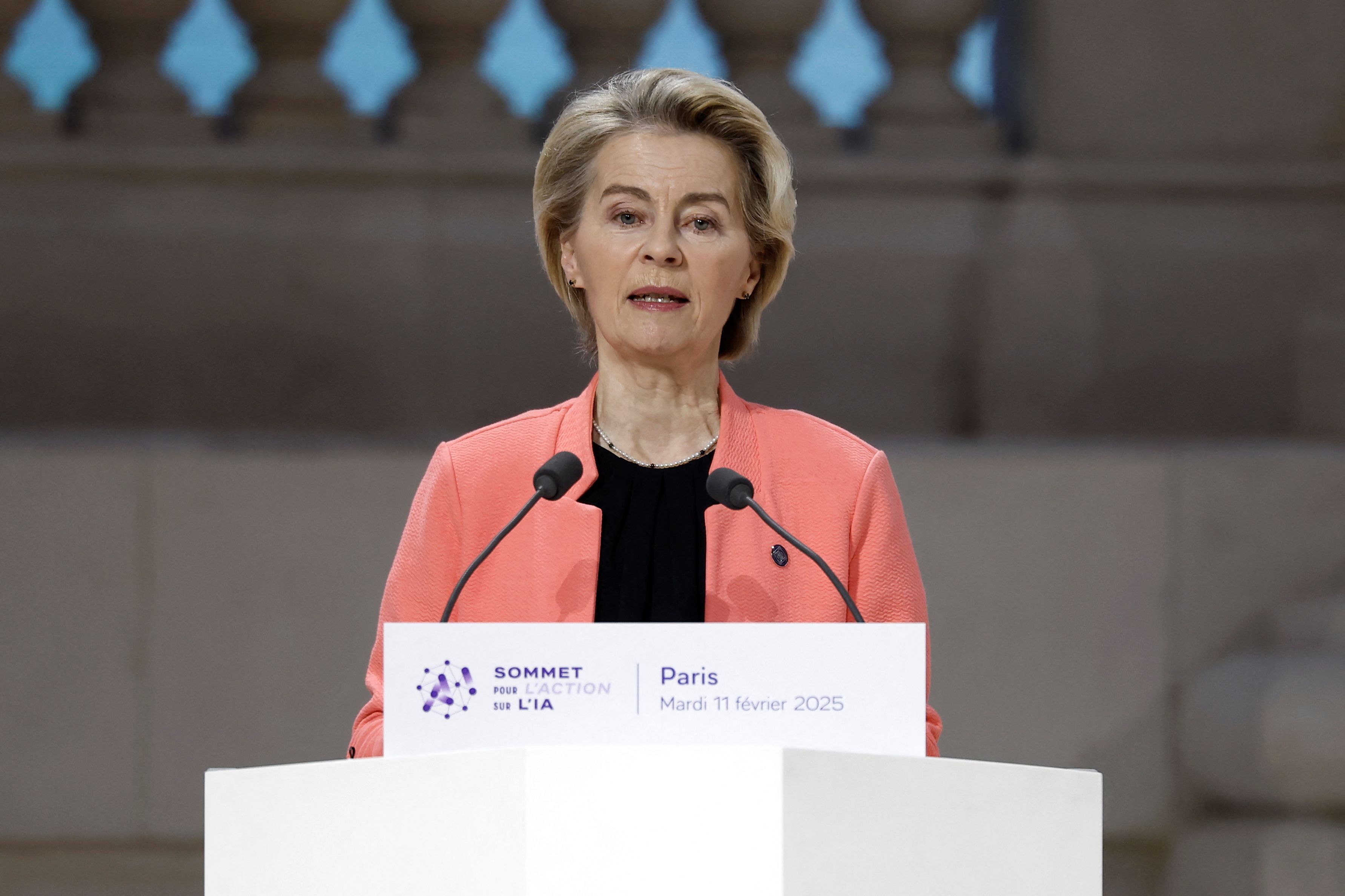 European Commission President Ursula von der Leyen.