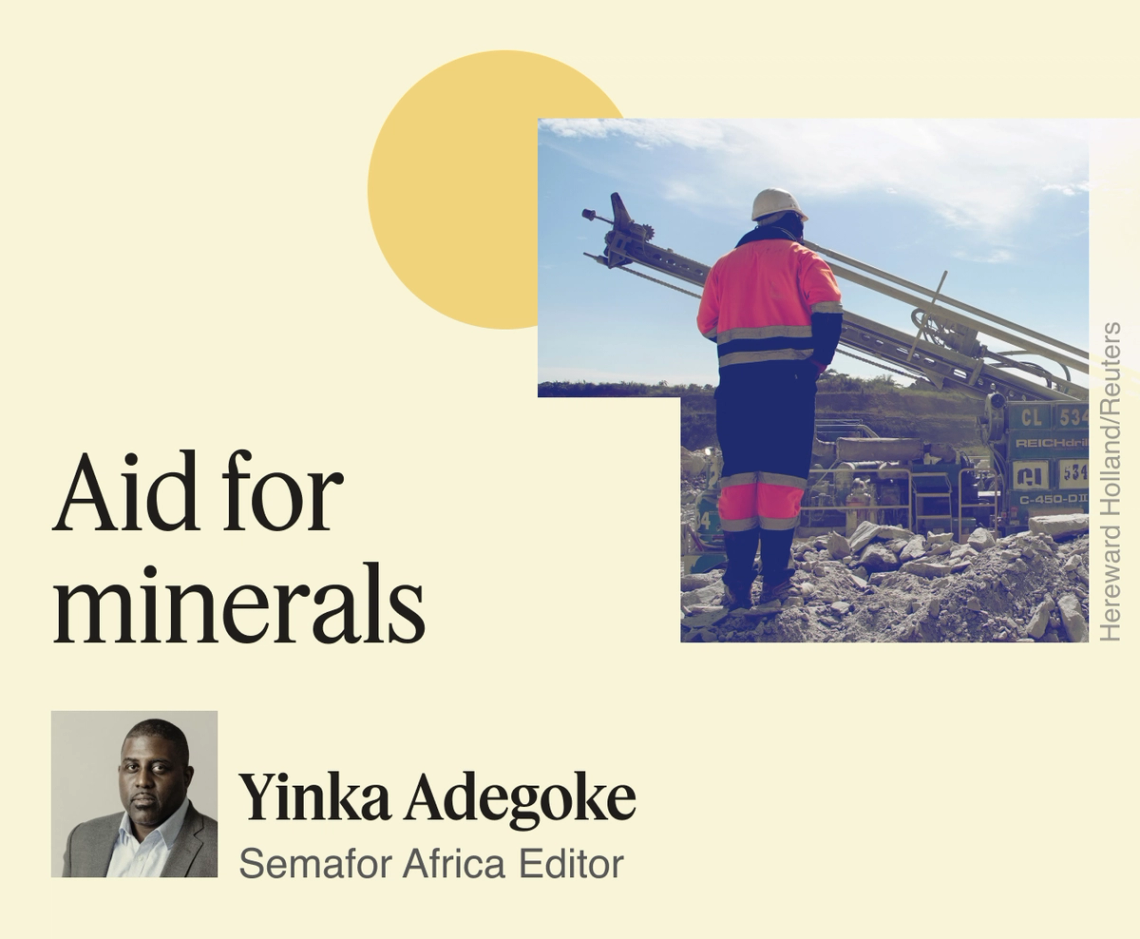 Aid for minerals, Yinka Adegoke.