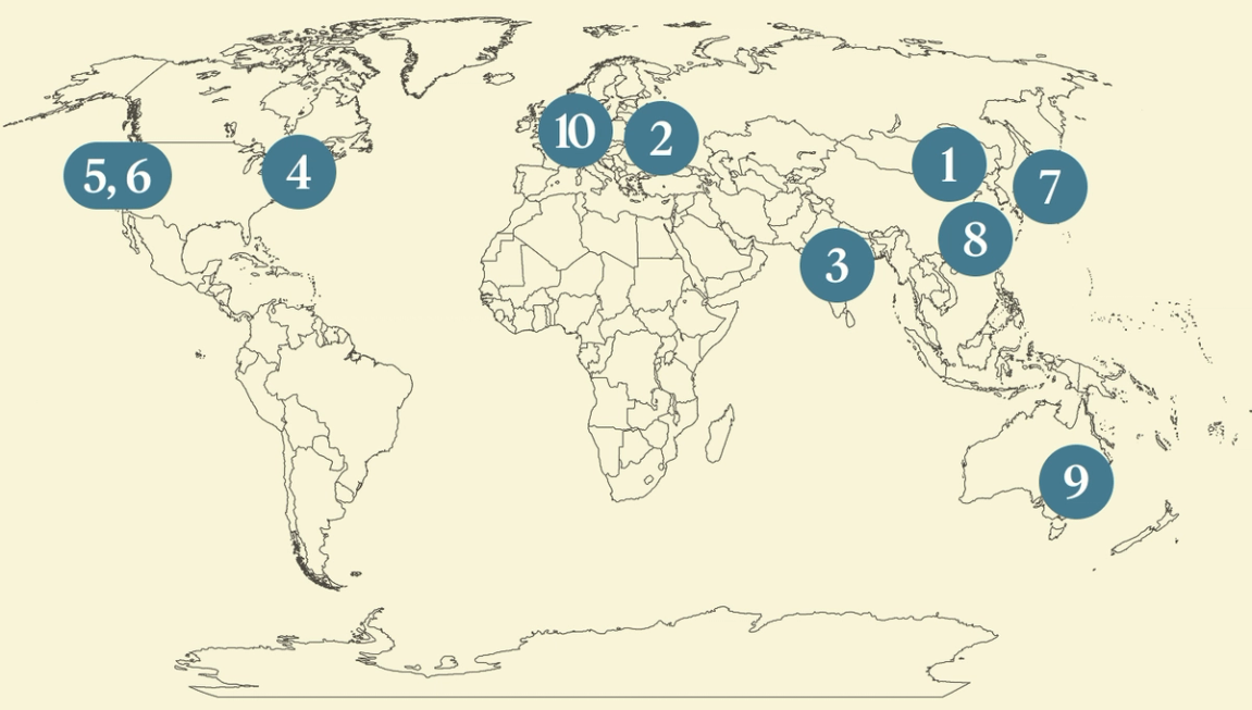 Semafor World Today map