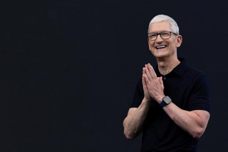 Apple’s now former CEO Tim Cook.